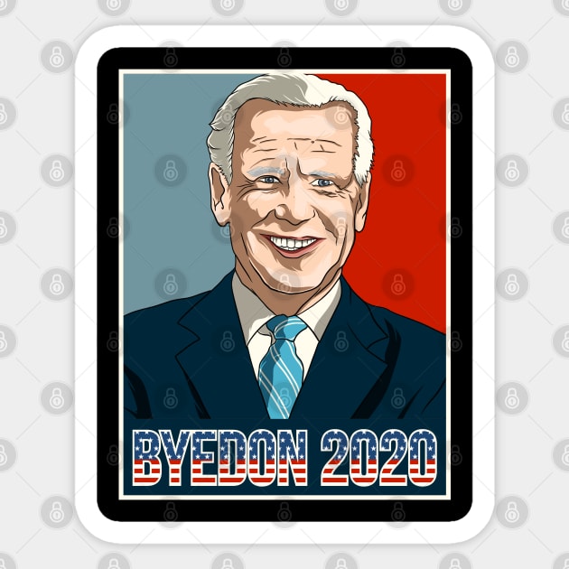 joe biden Sticker by opoyostudio